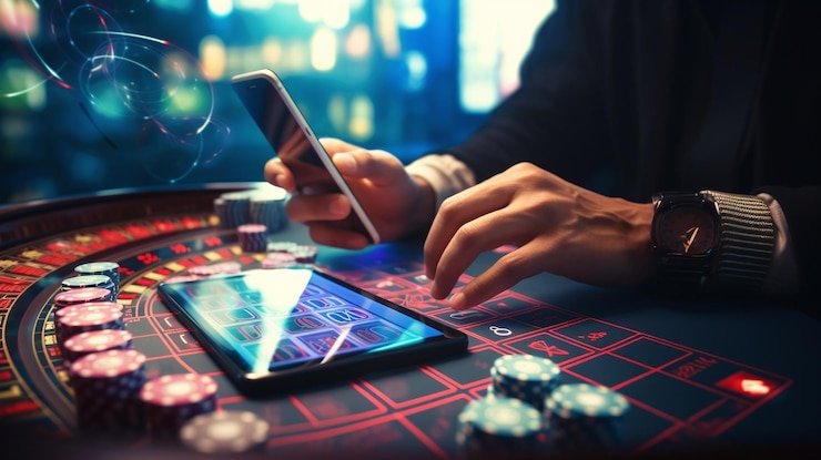 Aksi atlet bulu tangkis saat pertandingan intensif di arena olahraga